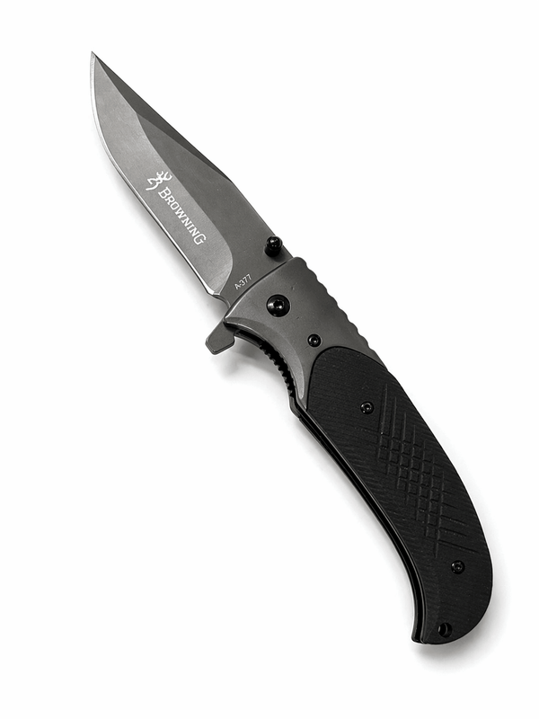 Couteau pliant Browning EDC avec manche ergonomique