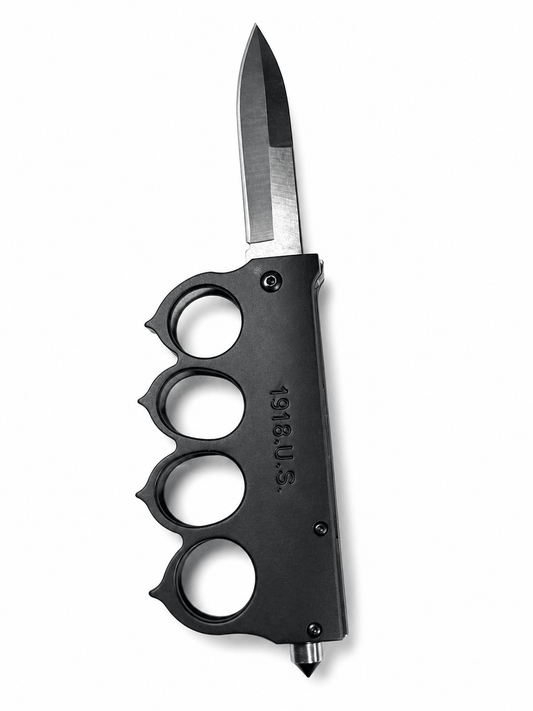Couteau pliant avec manche box BlackAirsoft 1918