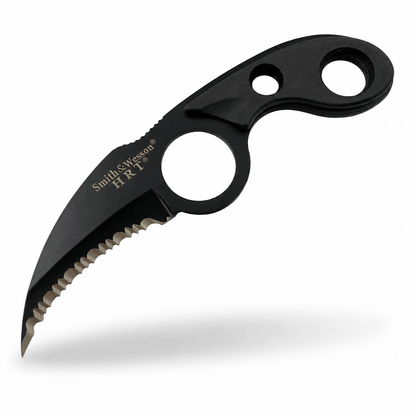 Nůž Smith & Wesson HRT SWHRT2, 6 cm – zubatý, s pouzdrem