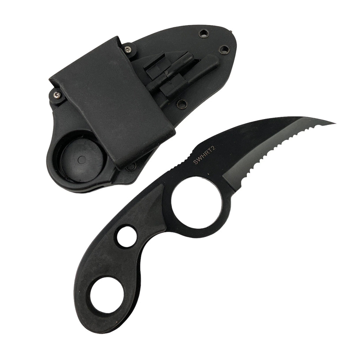 Nůž Smith & Wesson HRT SWHRT2, 6 cm – zubatý, s pouzdrem