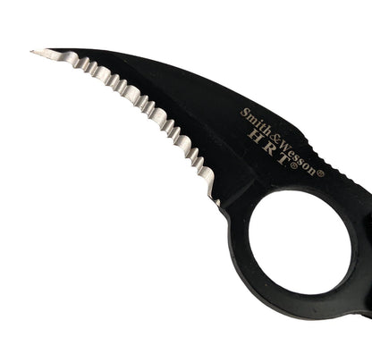 Nůž Smith & Wesson HRT SWHRT2, 6 cm – zubatý, s pouzdrem