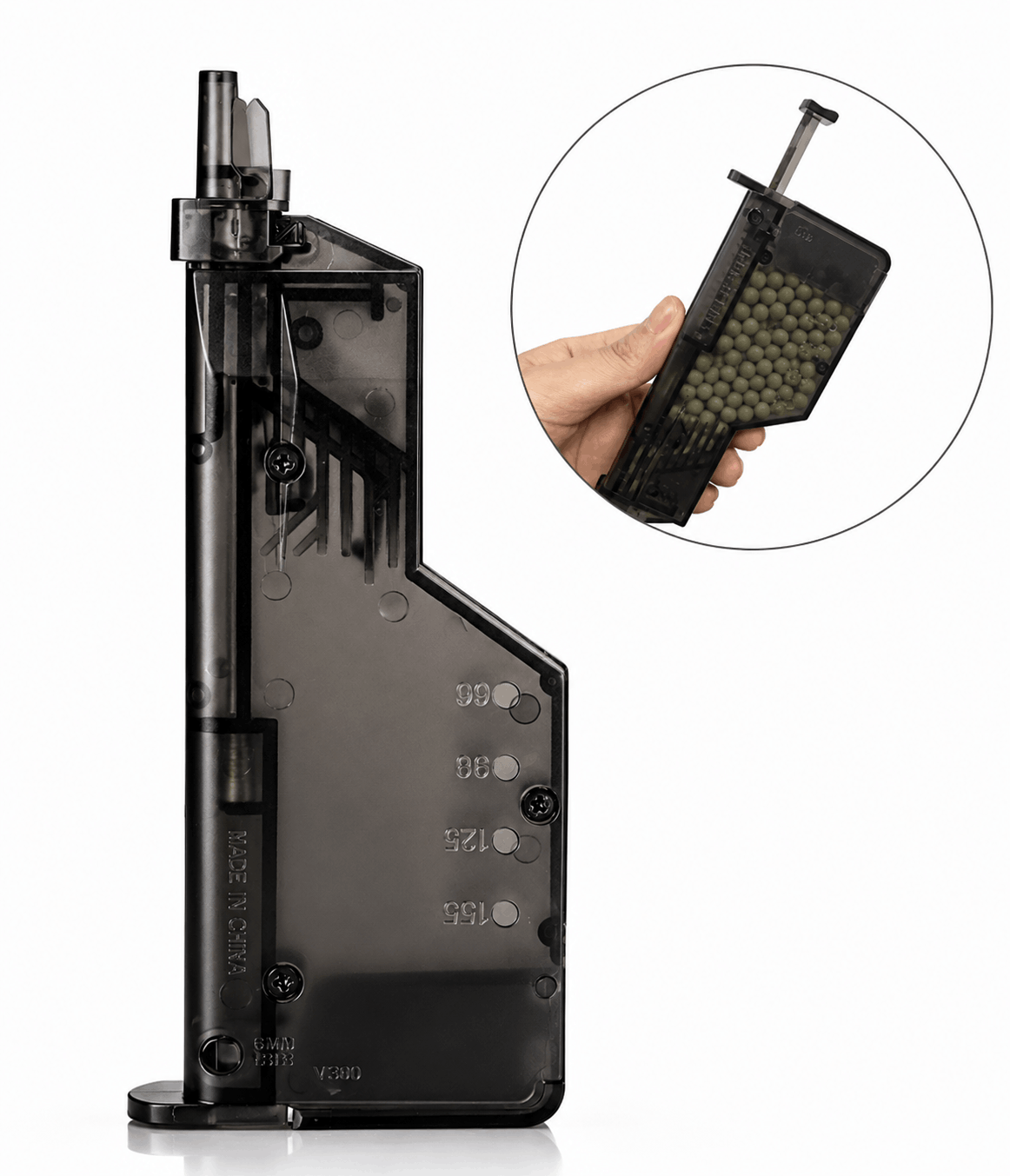 Chargeur rapide pour chargeurs Airsoft – recharge rapide pour 220 billes BB