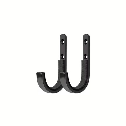Support pour armes, lot de 2 crochets pour fusils, noir