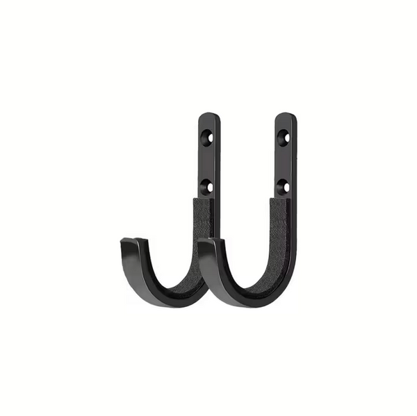 Support pour armes, lot de 2 crochets pour fusils, noir
