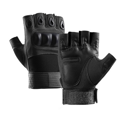 Gants tactiques sans doigts, avec protections