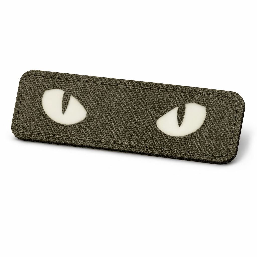 Patch lumineux tactique, patch « Yeux de chat » – phosphorescent