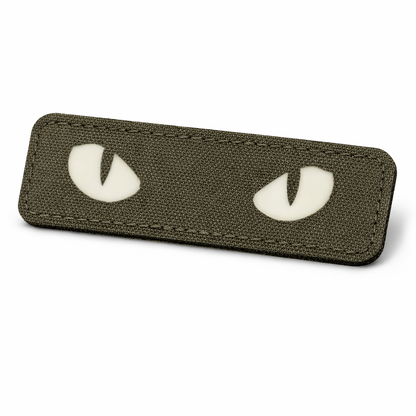 Patch lumineux tactique, patch « Yeux de chat » – phosphorescent