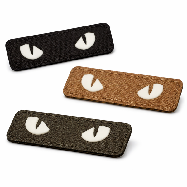Patch lumineux tactique, patch « Yeux de chat » – phosphorescent