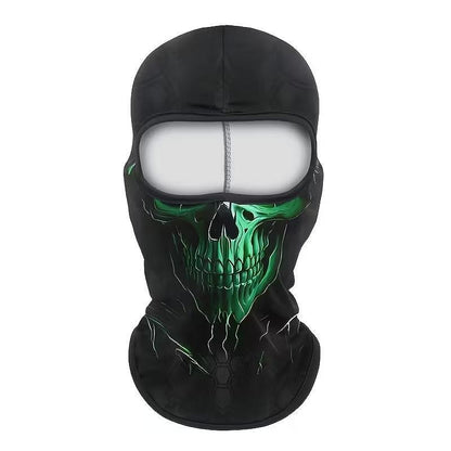 Cagoule tactique, crâne