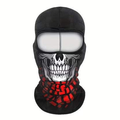 Cagoule tactique, crâne