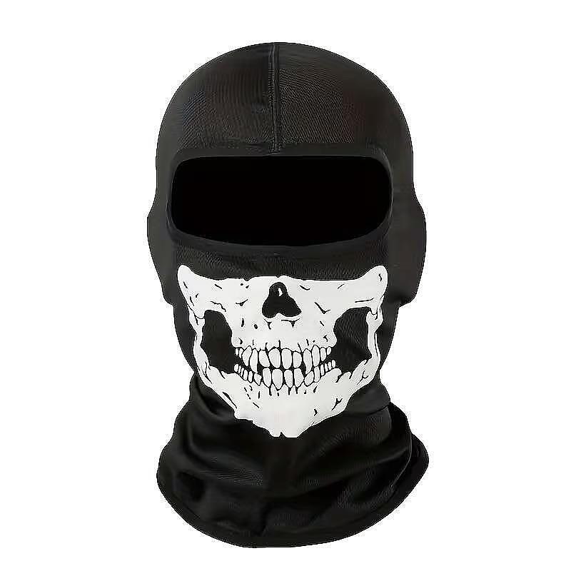 Cagoule tactique, crâne