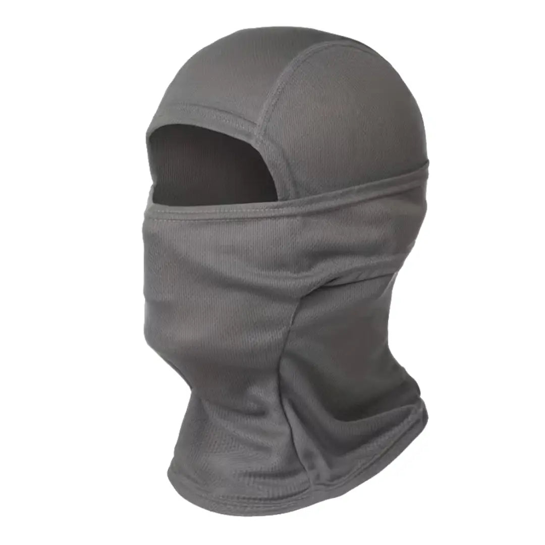 Cagoule tactique unie avec une ouverture – masque facial