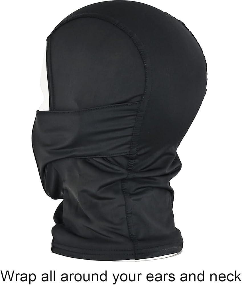 Cagoule tactique avec masque buccal intégré