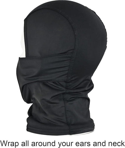 Cagoule tactique avec masque buccal intégré