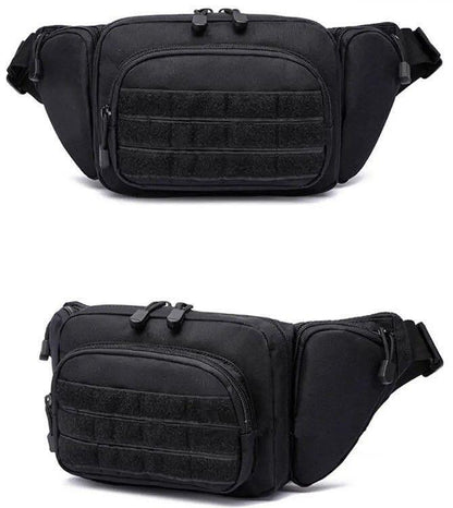 Sacoche tactique pour ceinture avec système MOLLE et compartiment pour pistolet 600D