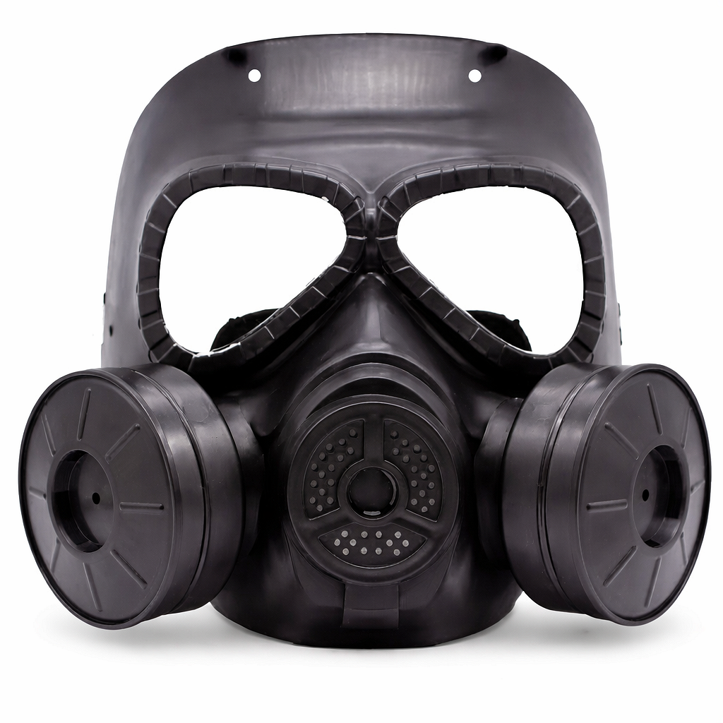 Masque tactique avec doubles filtres – style SWAT