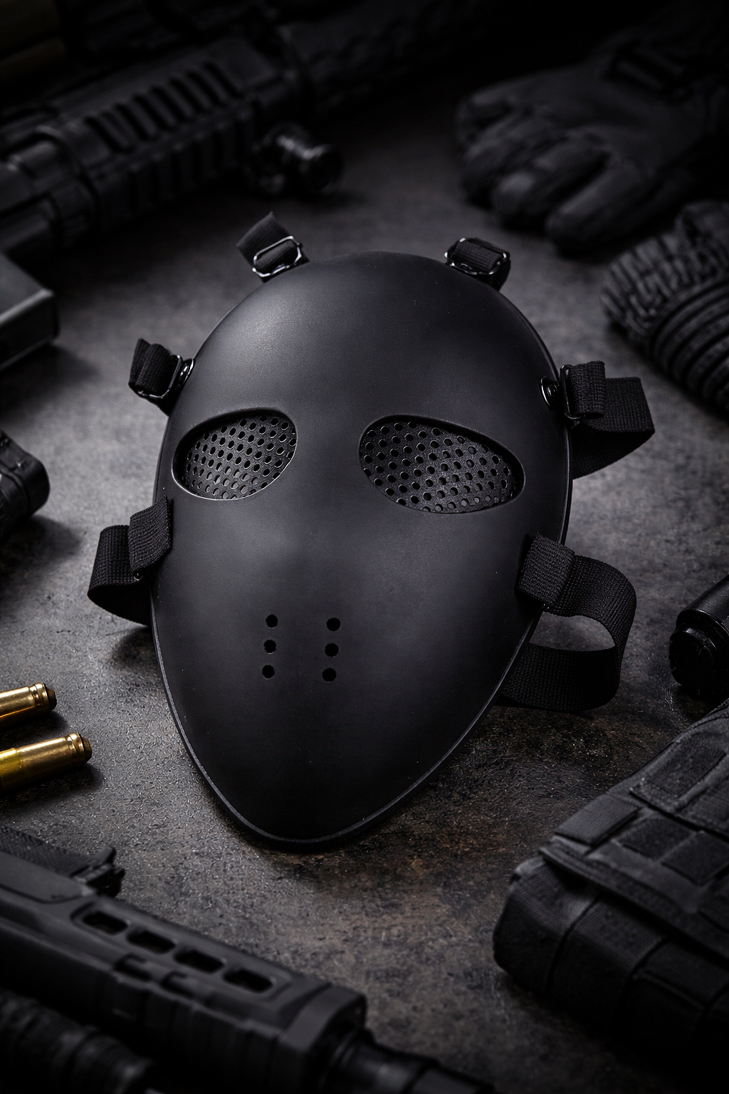Masque tactique Shadow avec visière