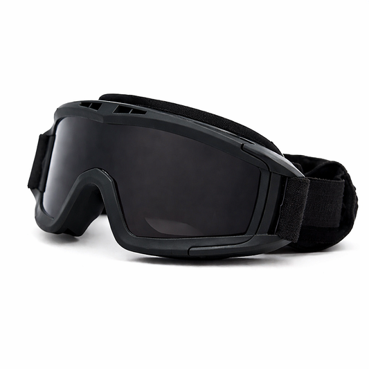 Masque de protection tactique, lunettes anti-buée