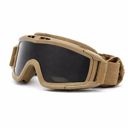 Masque de protection tactique, lunettes anti-buée
