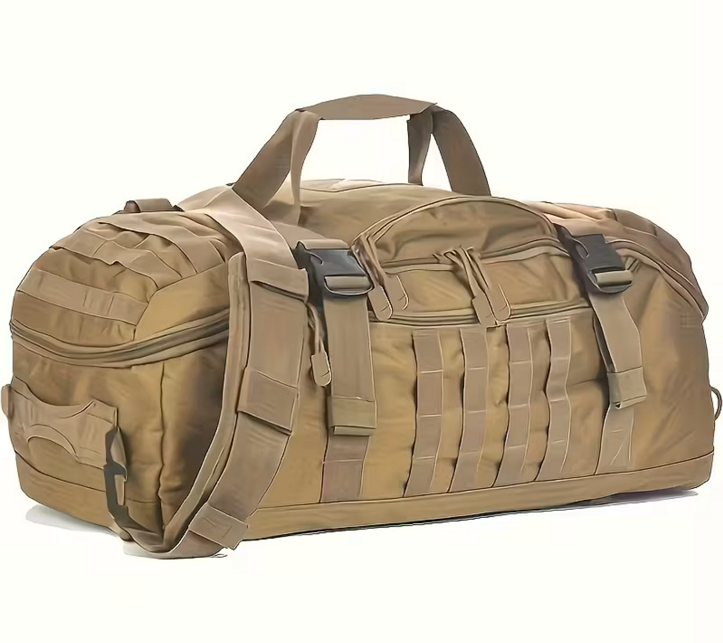 Sac à dos tactique 3 en 1 45L avec système MOLLE – sac à dos, sac de voyage et sacoche