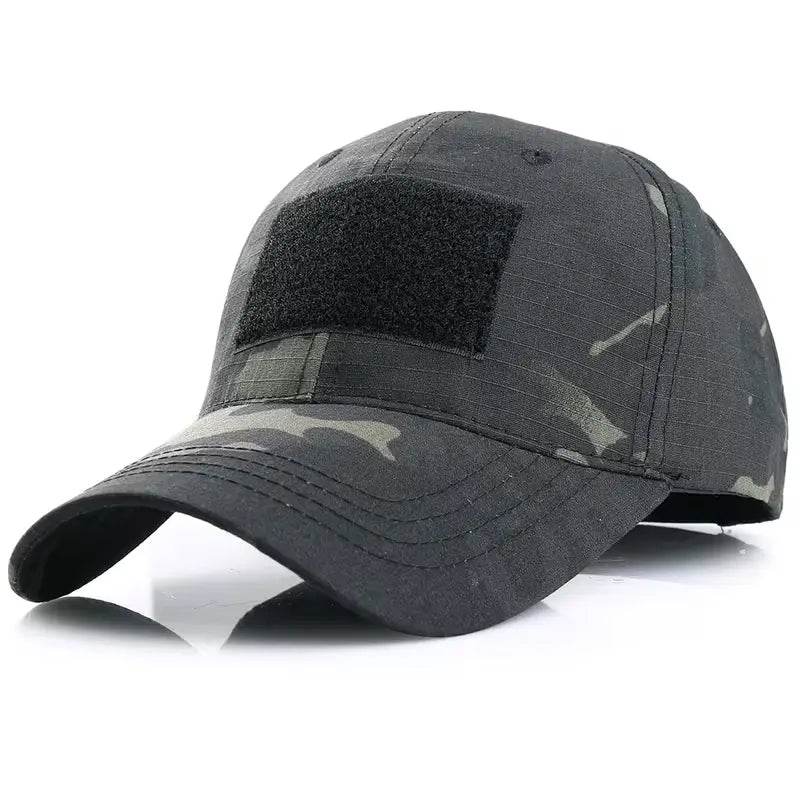Casquette tactique avec visière, velcro