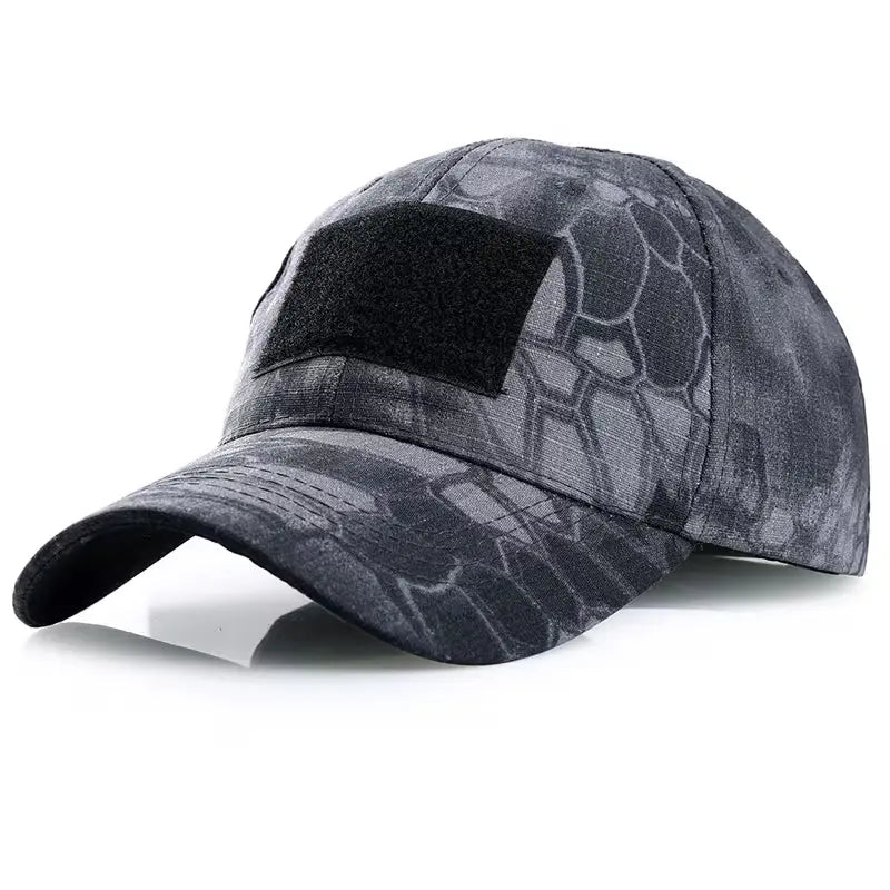 Casquette tactique avec visière, velcro