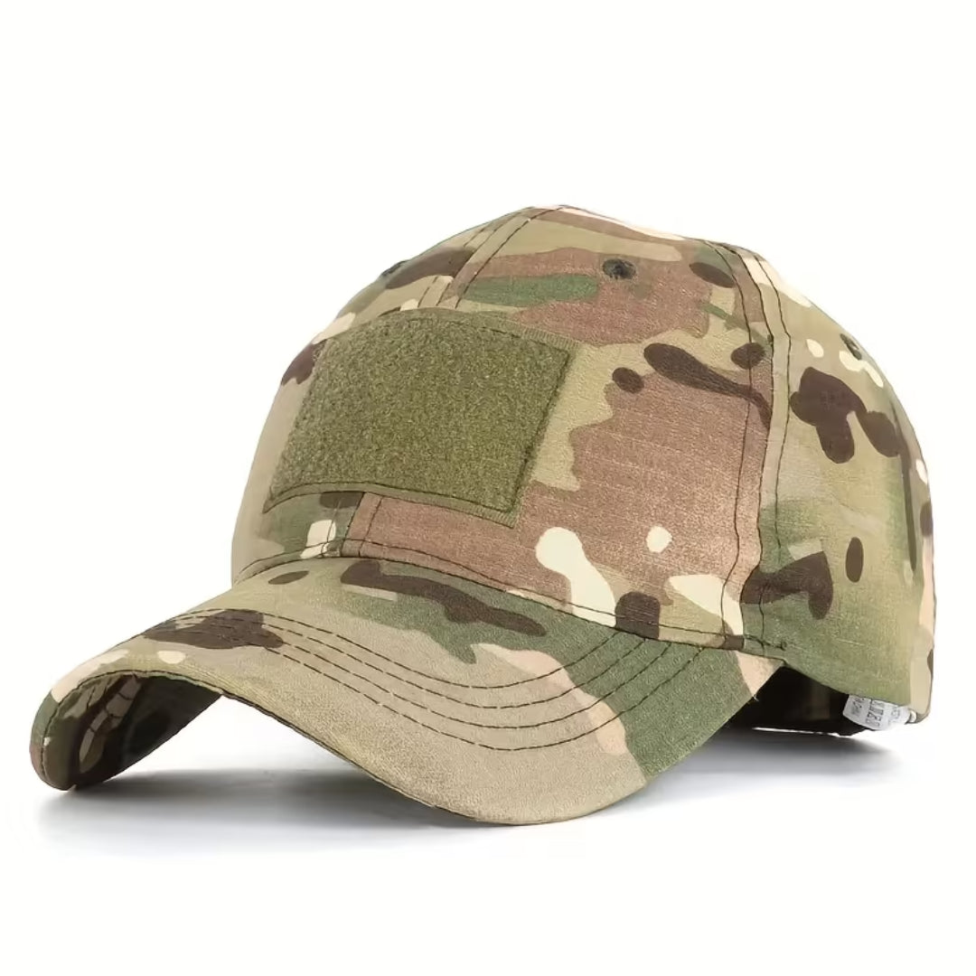 Casquette tactique avec visière, velcro
