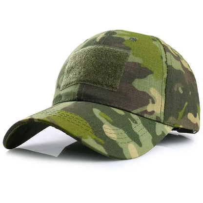 Casquette tactique avec visière, velcro