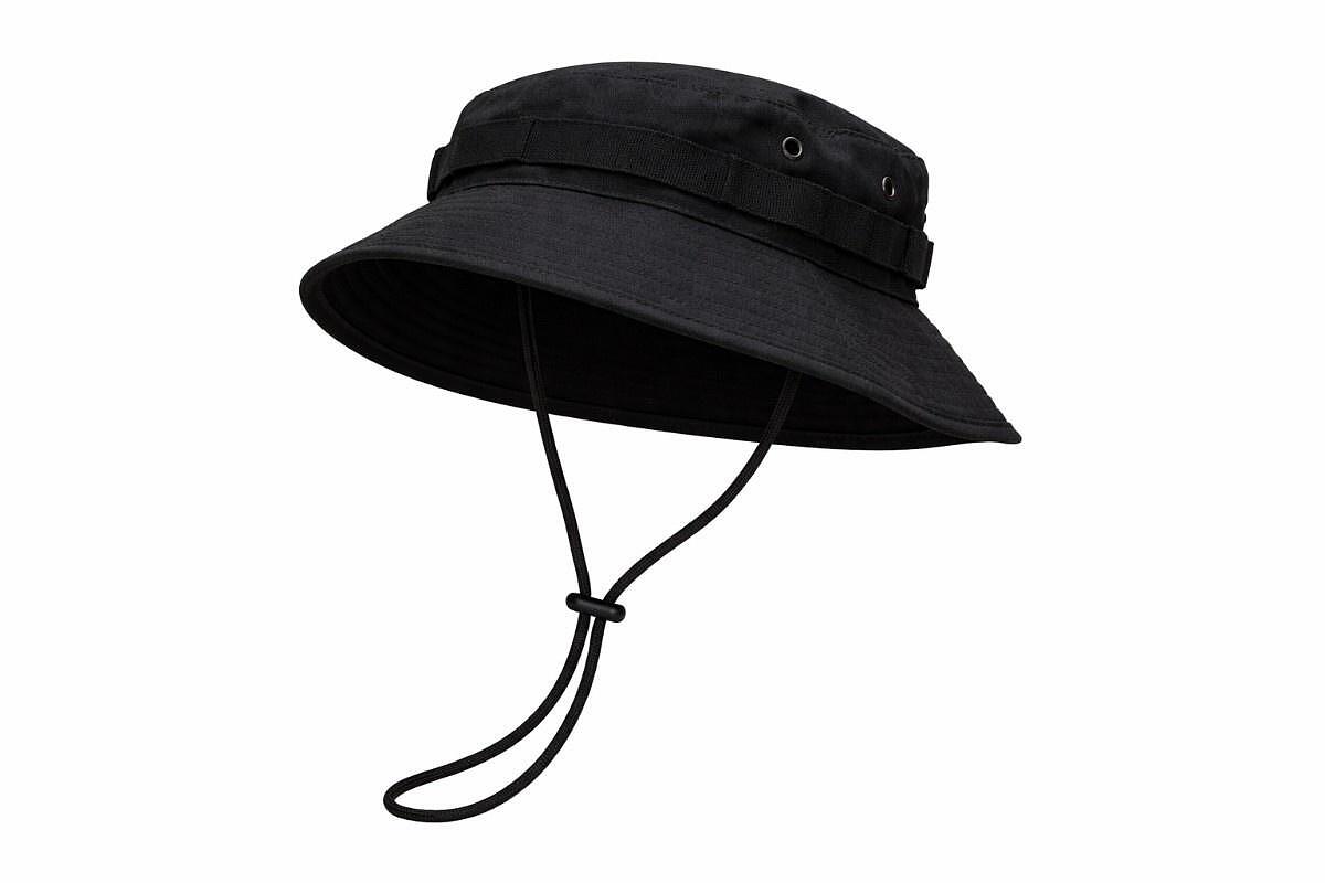 Casquette tactique type Bucket - avec cordon et aérations