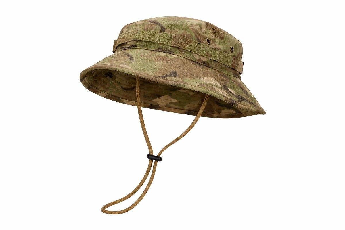 Casquette tactique type Bucket - avec cordon et aérations