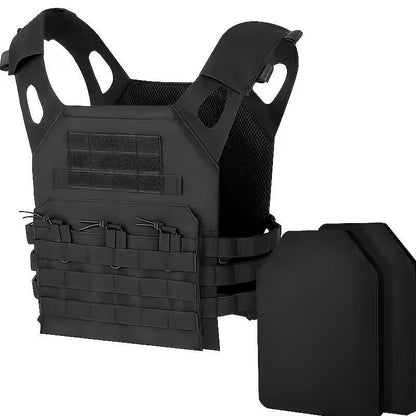 Gilet tactique Plate Carrier, système MOLLE, réglable
