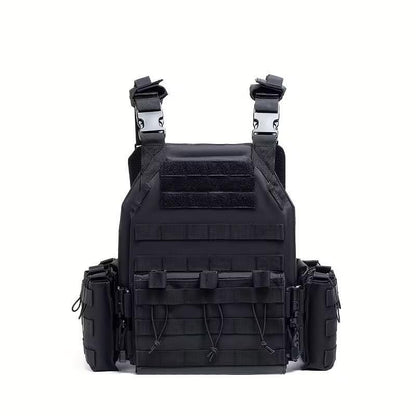Gilet tactique Plate Carrier, système MOLLE, avec modules - réglable