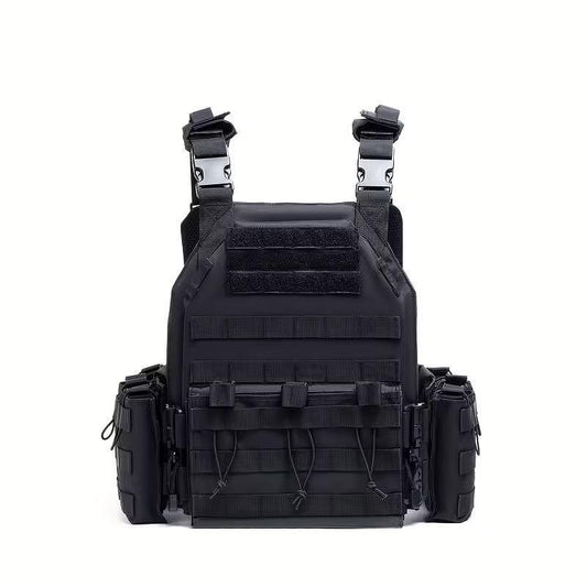 Gilet tactique Plate Carrier, système MOLLE, avec modules - réglable