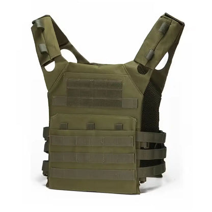 Gilet tactique Plate Carrier, système MOLLE, réglable