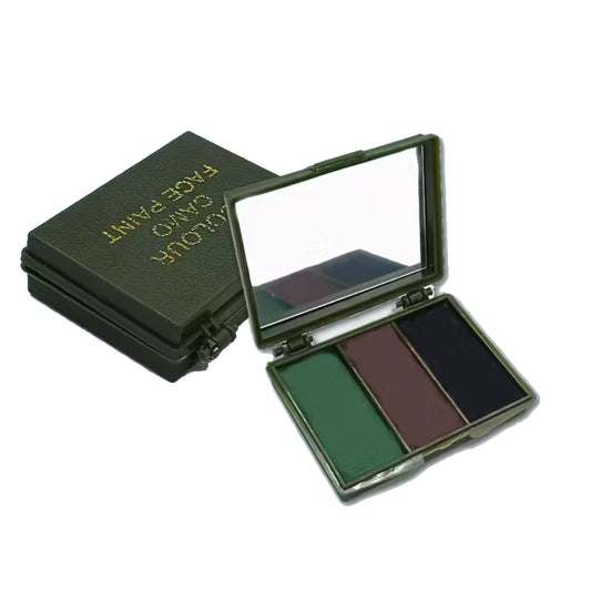 Crème de camouflage tactique pour visage – 3 couleurs
