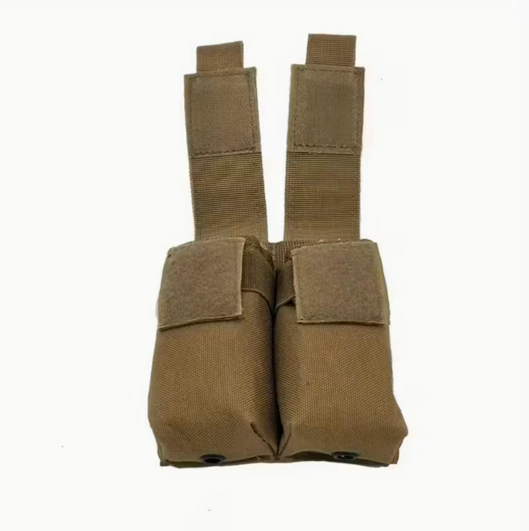 Étui tactique pour chargeurs de pistolet, système MOLLE