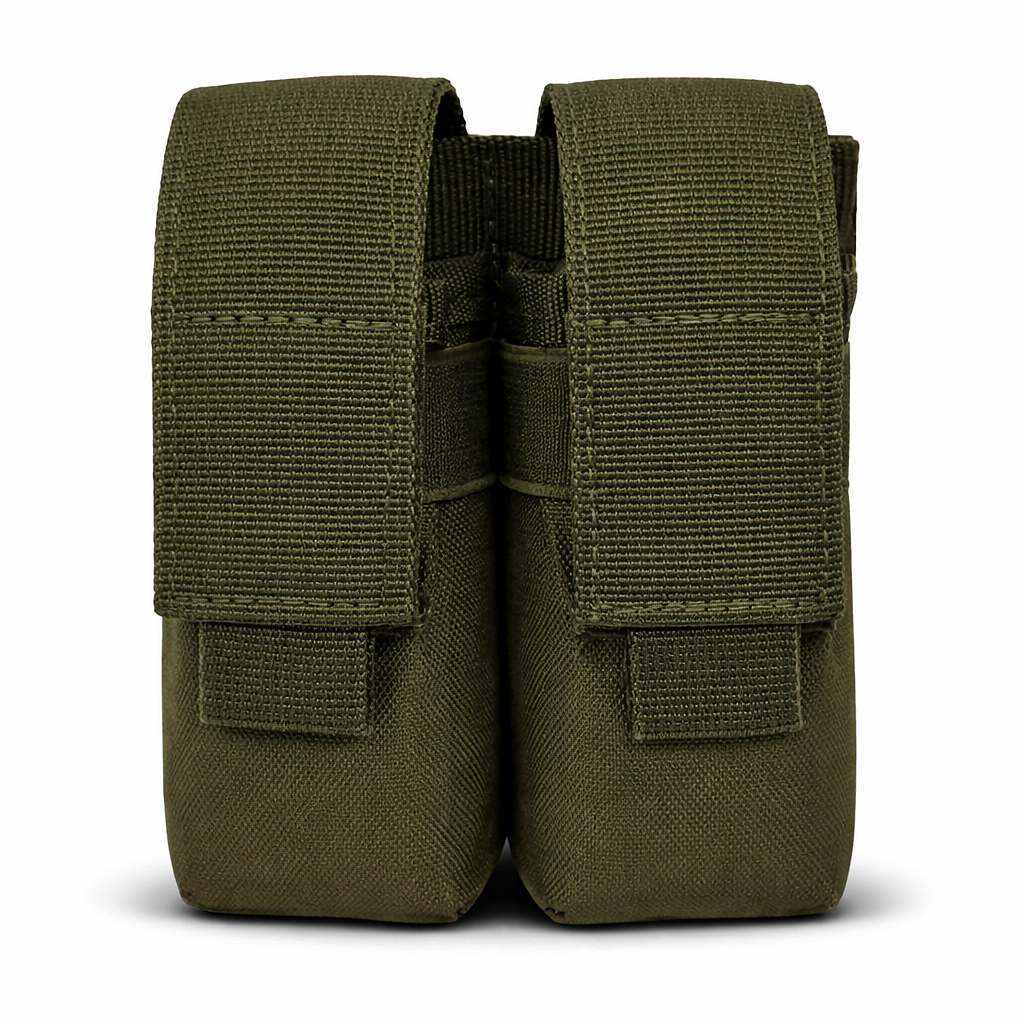 Étui tactique pour chargeurs de pistolet, système MOLLE