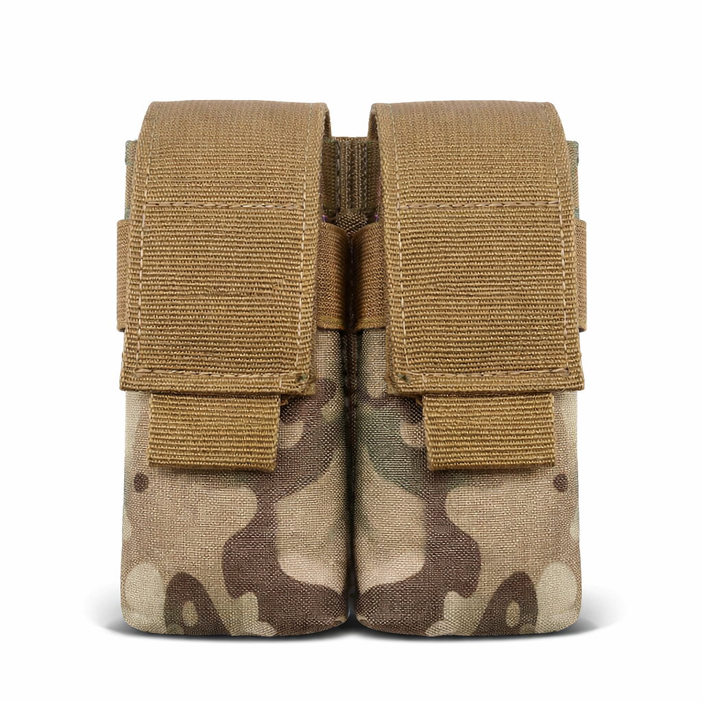 Étui tactique pour chargeurs de pistolet, système MOLLE