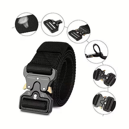 Ceinture tactique à fermeture rapide - 125 cm