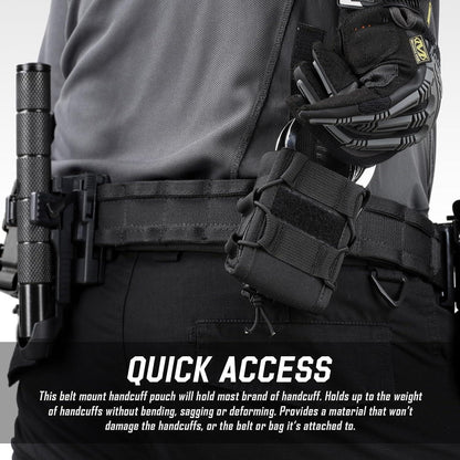 Étui tactique pour menottes avec système MOLLE
