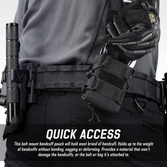 Étui tactique pour menottes avec système MOLLE