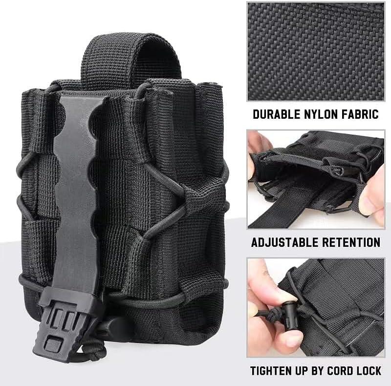 Étui tactique pour menottes avec système MOLLE
