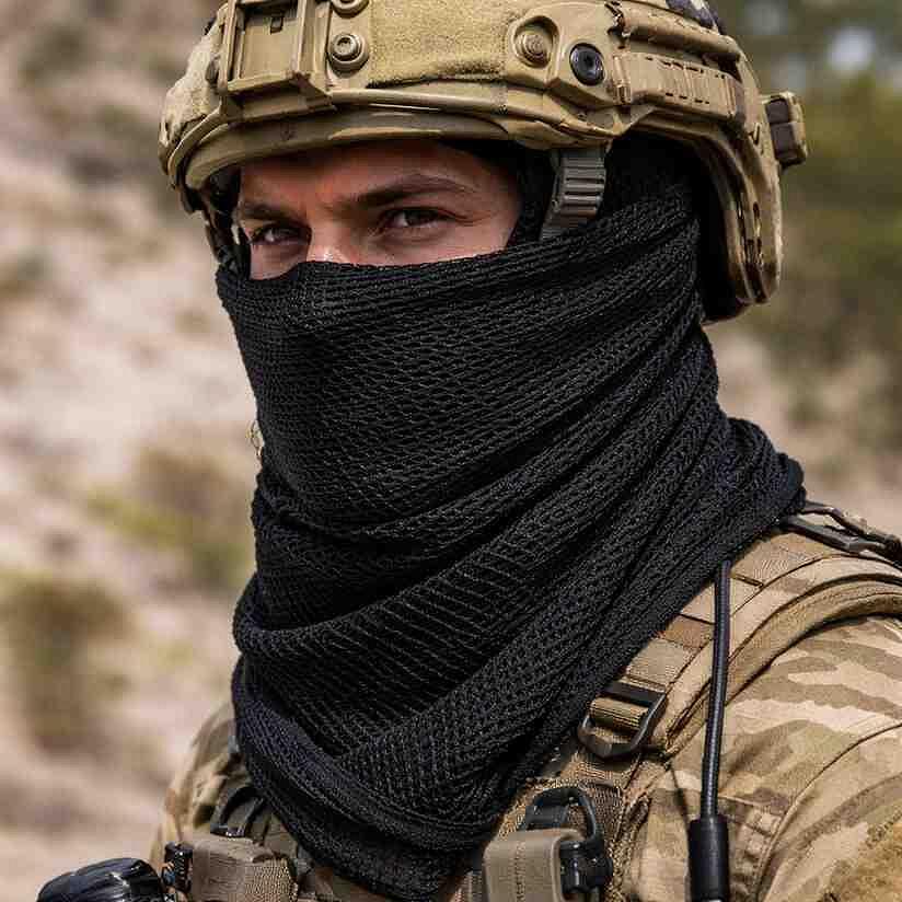 Écharpe tactique en maille MESH