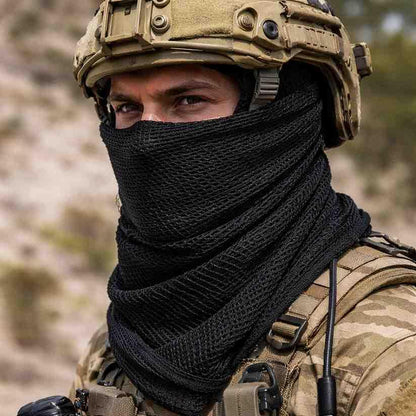Écharpe tactique en maille MESH
