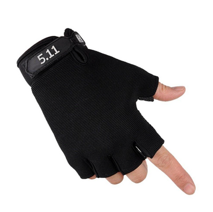 Gants tactiques sans doigts, sans protections