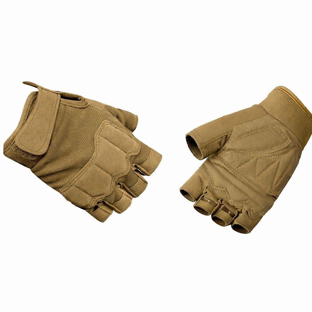 Gants tactiques sans doigts avec protection renforcée