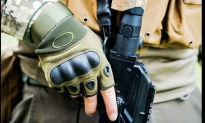 Gants tactiques sans doigts, avec protections