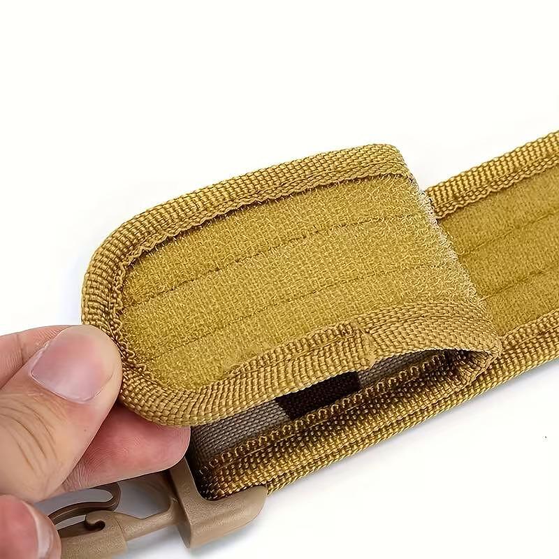 Ceinture tactique large 5 cm avec boucle rapide, 125 cm