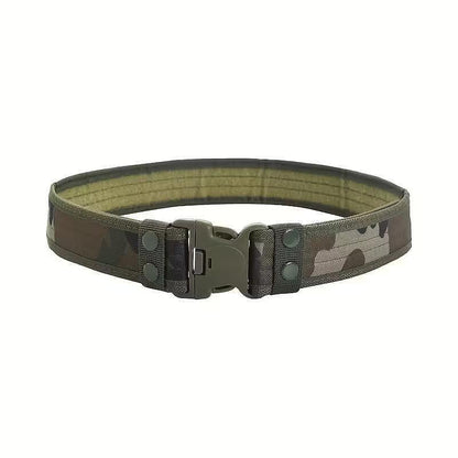 Ceinture tactique large 5 cm avec boucle rapide, 125 cm