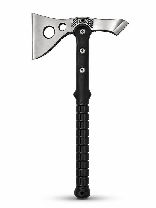 Hache tactique avec pointe et étui pour camping et outdoor